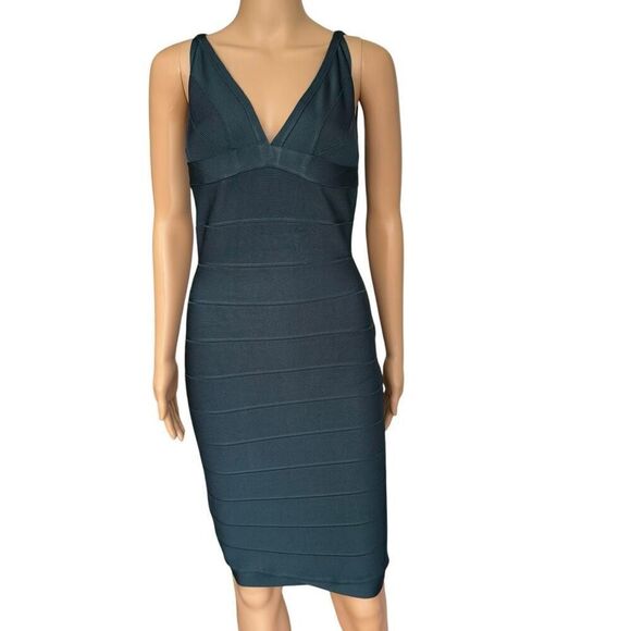 teal bodycon bandage dress Jordan Teal Bandage Dress  Blush Boutique